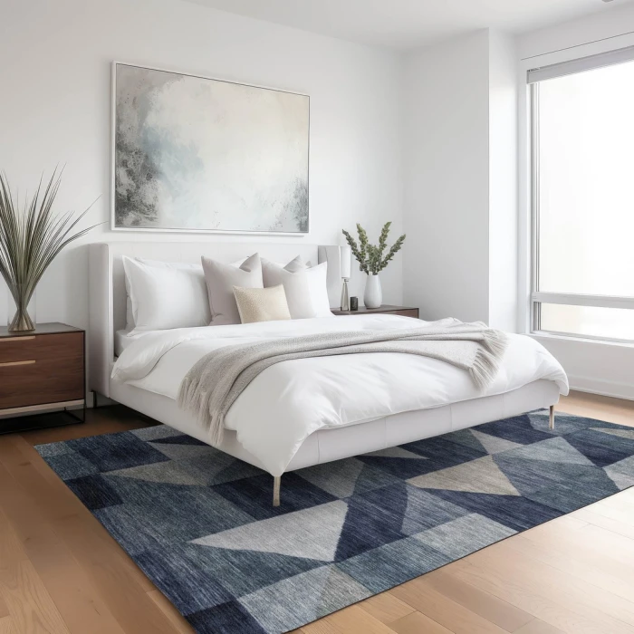 Addison Rugs Chantille Blue ACN2373 9ft. x 12ft. Rect. Rug