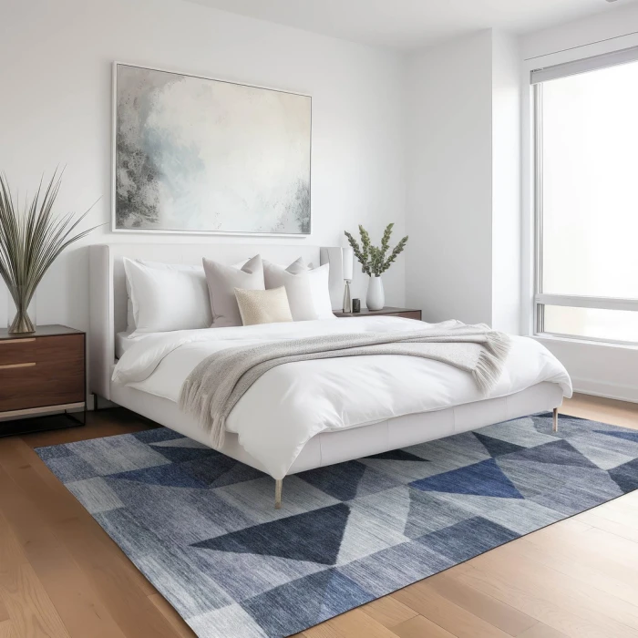 Addison Rugs Chantille Blue ACN2373 5ft. x 7ft.6in. Rect. Rug