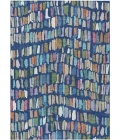 Addison Rugs Chantille Blue ACN2377 5ft. x 7ft.6in. Rect. Rug
