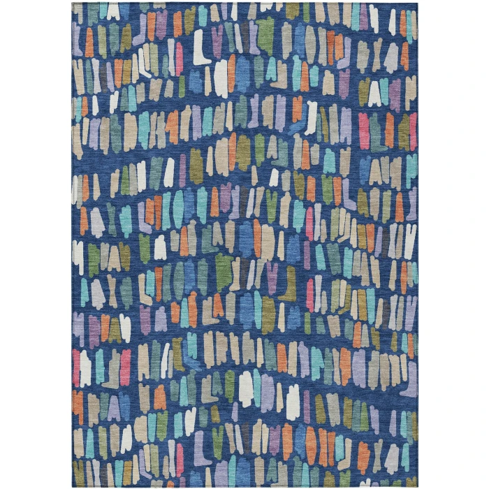 Addison Rugs Chantille Blue ACN2377 5ft. x 7ft.6in. Rect. Rug