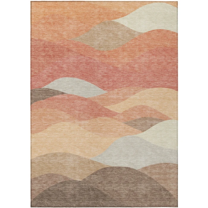 Addison Rugs Chantille Orange ACN2378 9ft. x 12ft. Rect. Rug