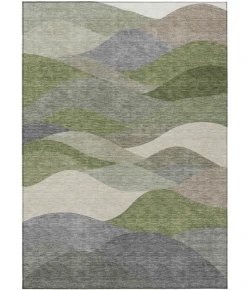 Addison Rugs Chantille Green ACN2378 9ft. x 12ft. Rect. Rug