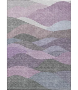 Addison Rugs Chantille Purple ACN2378 9ft. x 12ft. Rect. Rug