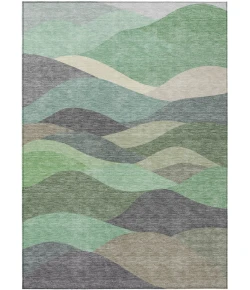 Addison Rugs Chantille Green ACN2378 9ft. x 12ft. Rect. Rug