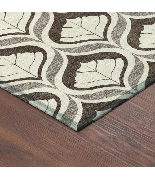 Addison Rugs Chantille Brown ACN2379 5ft. x 7ft.6in. Rect. Rug