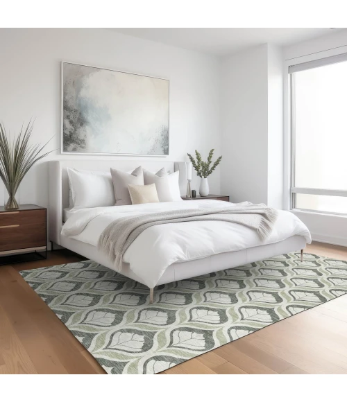 Addison Rugs Chantille Green ACN2379 5ft. x 7ft.6in. Rect. Rug