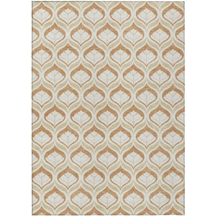 Addison Rugs Chantille Orange ACN2379 5ft. x 7ft.6in. Rect. Rug