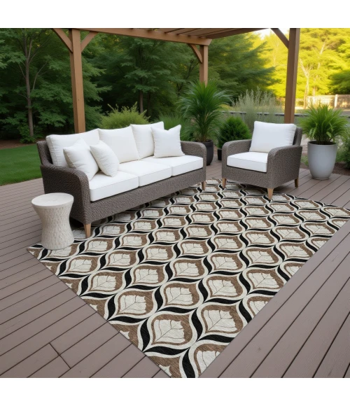 Addison Rugs Chantille Brown ACN2379 5ft. x 7ft.6in. Rect. Rug