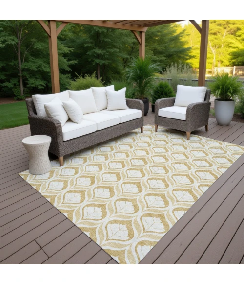 Addison Rugs Chantille Gold ACN2379 5ft. x 7ft.6in. Rect. Rug