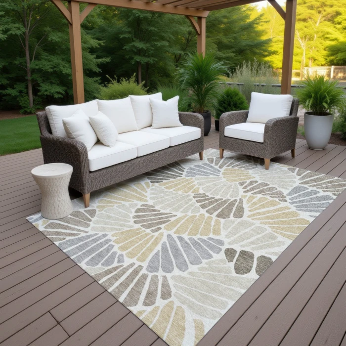 Addison Rugs Chantille Brown ACN2384 9ft. x 12ft. Rect. Rug