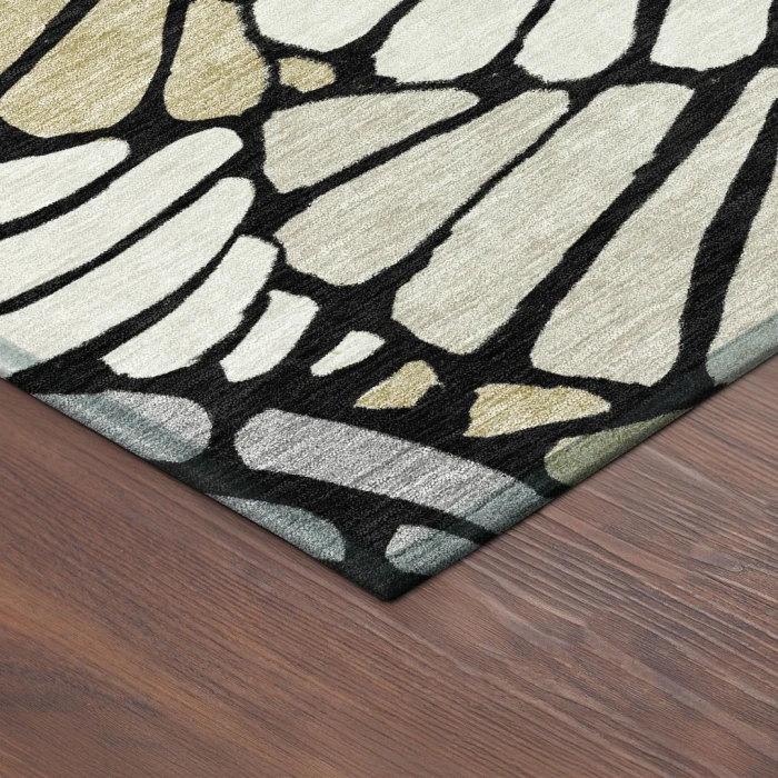 Addison Rugs Chantille Black ACN2384 8ft. x 10ft. Rect. Rug