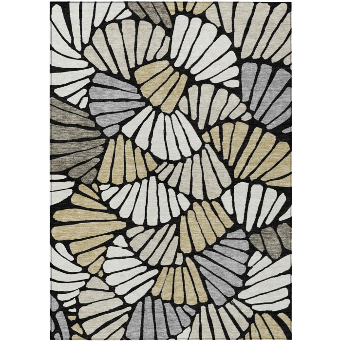 Addison Rugs Chantille Black ACN2384 8ft. x 10ft. Rect. Rug