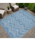 Addison Rugs Chantille Blue ACN2392 9ft. x 12ft. Rect. Rug