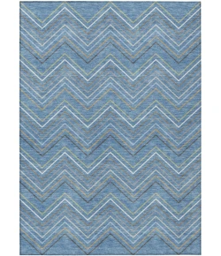 Addison Rugs Chantille Blue ACN2392 5ft. x 7ft.6in. Rect. Rug