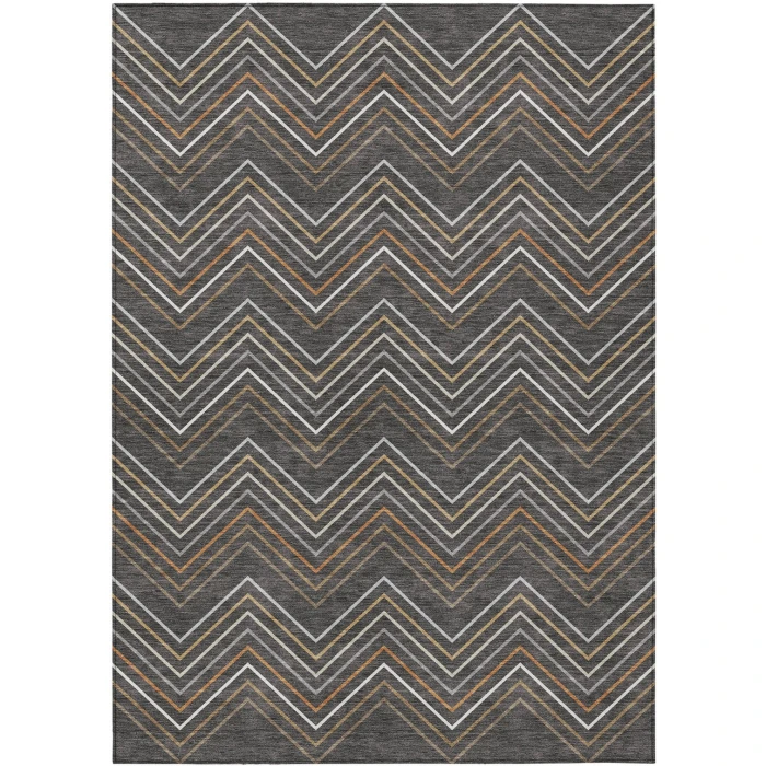Addison Rugs Chantille Gray ACN2392 5ft. x 7ft.6in. Rect. Rug