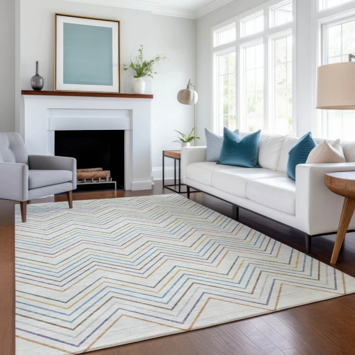 Addison Rugs Chantille Multi ACN2392 5ft. x 7ft.6in. Rect. Rug