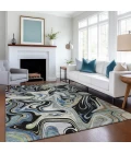 Addison Rugs Chantille Black ACN2395 5ft. x 7ft.6in. Rect. Rug