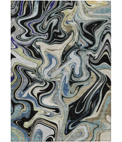 Addison Rugs Chantille Black ACN2395 5ft. x 7ft.6in. Rect. Rug
