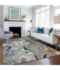 Addison Rugs Chantille Gray ACN2395 9ft. x 12ft. Rect. Rug