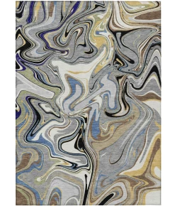 Addison Rugs Chantille Gray ACN2395 9ft. x 12ft. Rect. Rug
