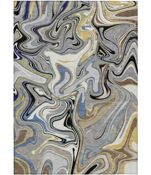 Addison Rugs Chantille Gray ACN2395 9ft. x 12ft. Rect. Rug