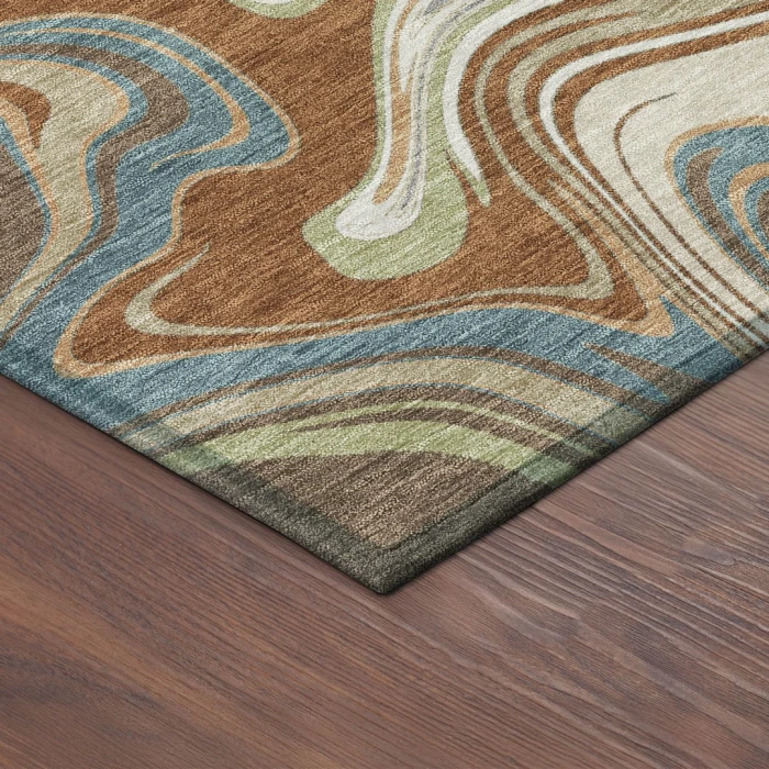 Addison Rugs Chantille Orange ACN2395 5ft. x 7ft.6in. Rect. Rug