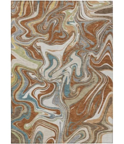 Addison Rugs Chantille Orange ACN2395 8ft. x 10ft. Rect. Rug