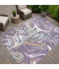 Addison Rugs Chantille Purple ACN2395 9ft. x 12ft. Rect. Rug