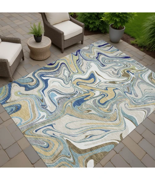 Addison Rugs Chantille Ivory ACN2395 8ft. x 10ft. Rect. Rug