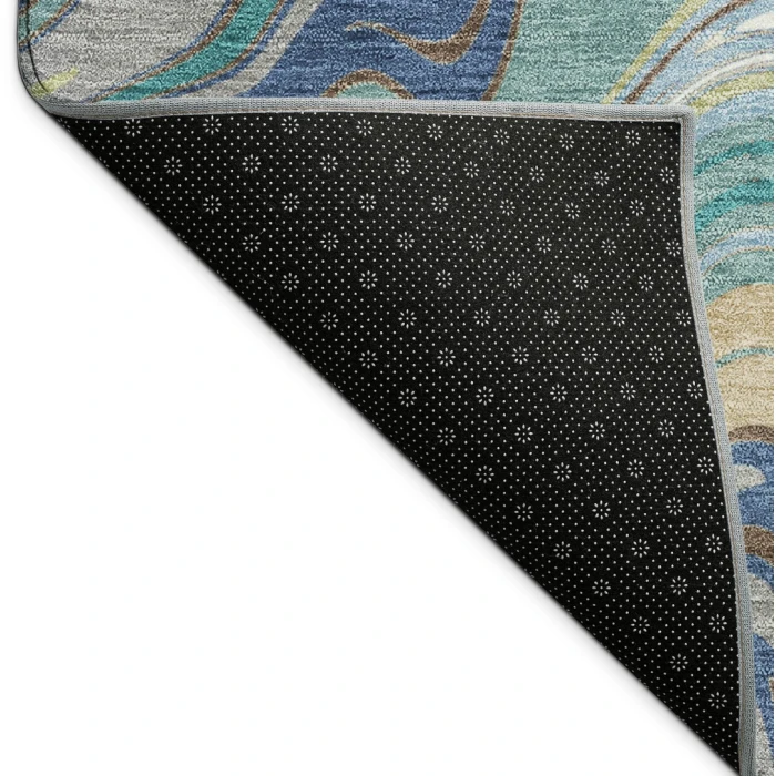 Addison Rugs Chantille Teal ACN2395 9ft. x 12ft. Rect. Rug