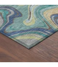 Addison Rugs Chantille Teal ACN2395 8ft. x 10ft. Rect. Rug