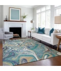 Addison Rugs Chantille Teal ACN2395 8ft. x 10ft. Rect. Rug