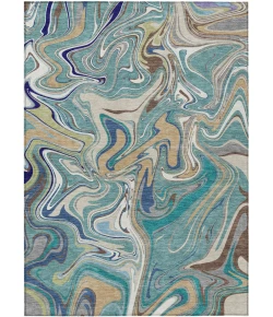 Addison Rugs Chantille Teal ACN2395 8ft. x 10ft. Rect. Rug