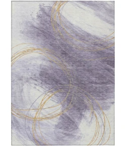 Addison Rugs Chantille Purple ACN2396 5ft. x 7ft.6in. Rect. Rug