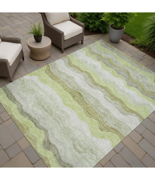 Addison Rugs Chantille Green ACN2397 8ft. x 10ft. Rect. Rug