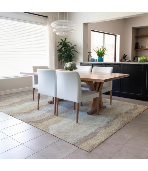 Addison Rugs Chantille Brown ACN2397 8ft. x 10ft. Rect. Rug
