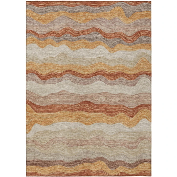 Addison Rugs Chantille Orange ACN2397 8ft. x 10ft. Rect. Rug