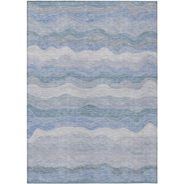 Addison Rugs Chantille Blue ACN2397 5ft. x 7ft.6in. Rect. Rug