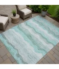Addison Rugs Chantille Teal ACN2397 5ft. x 7ft.6in. Rect. Rug