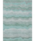 Addison Rugs Chantille Teal ACN2397 5ft. x 7ft.6in. Rect. Rug