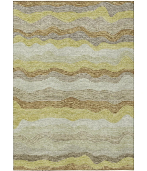 Addison Rugs Chantille Gold ACN2397 5ft. x 7ft.6in. Rect. Rug