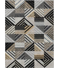 Addison Rugs Chantille Black ACN2399 5ft. x 7ft.6in. Rect. Rug