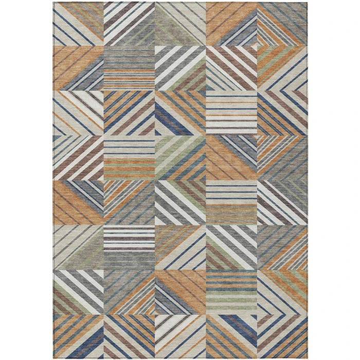 Addison Rugs Chantille Orange ACN2399 5ft. x 7ft.6in. Rect. Rug