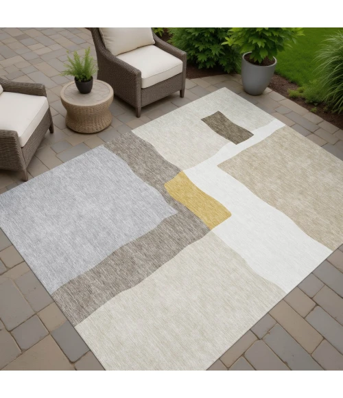 Addison Rugs Chantille Brown ACN2400 5ft. x 7ft.6in. Rect. Rug