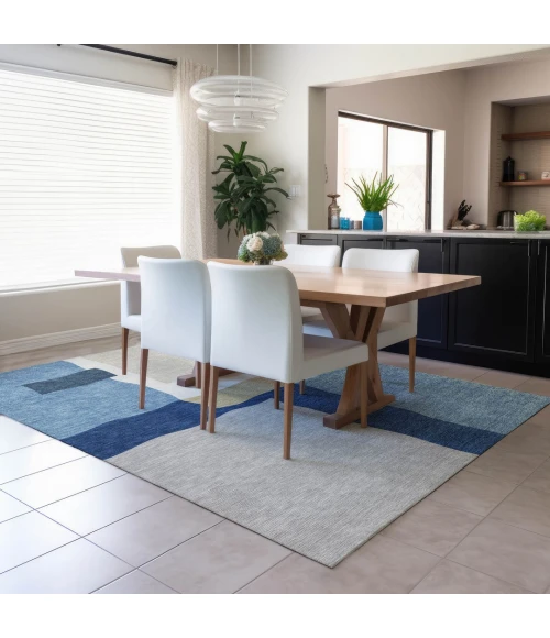 Addison Rugs Chantille Blue ACN2400 5ft. x 7ft.6in. Rect. Rug