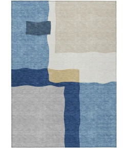 Addison Rugs Chantille Blue ACN2400 5ft. x 7ft.6in. Rect. Rug