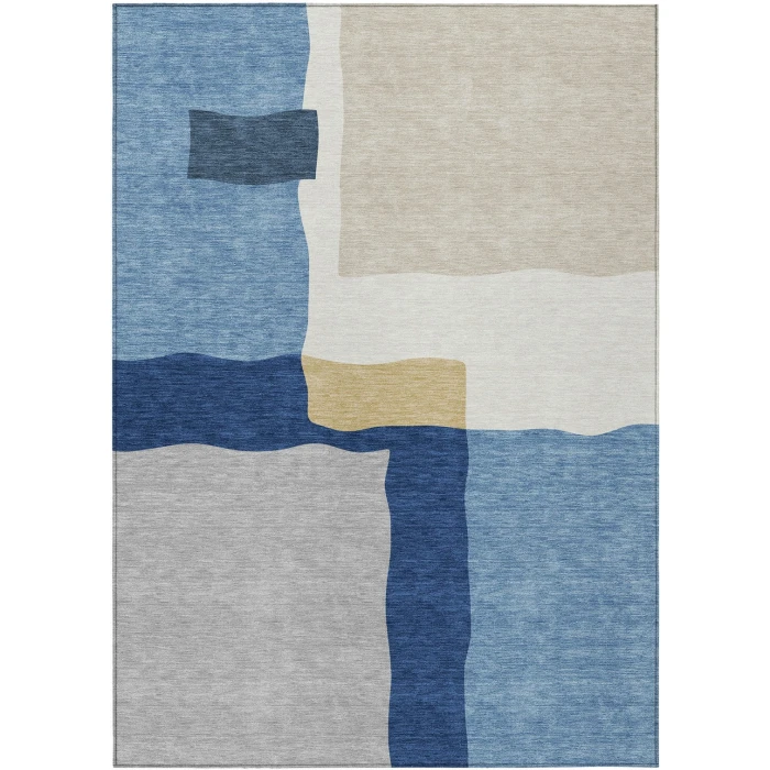 Addison Rugs Chantille Blue ACN2400 5ft. x 7ft.6in. Rect. Rug