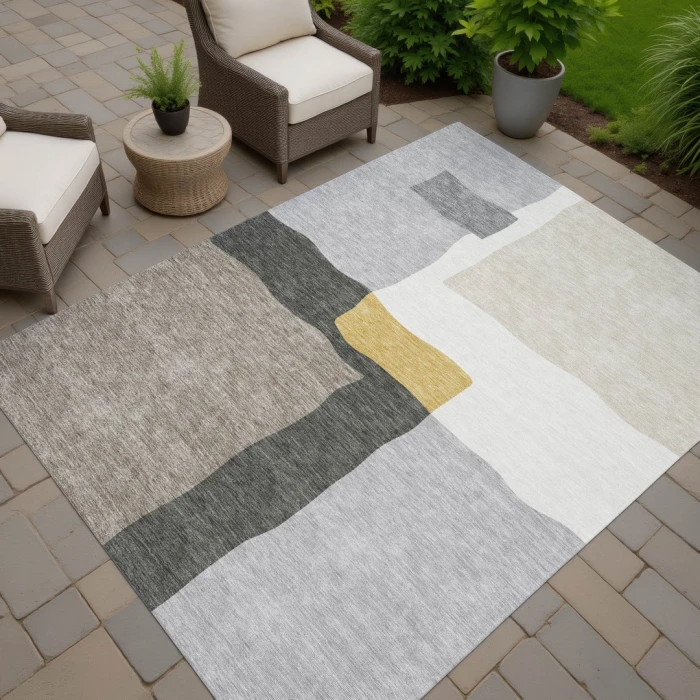 Addison Rugs Chantille Gray ACN2400 9ft. x 12ft. Rect. Rug