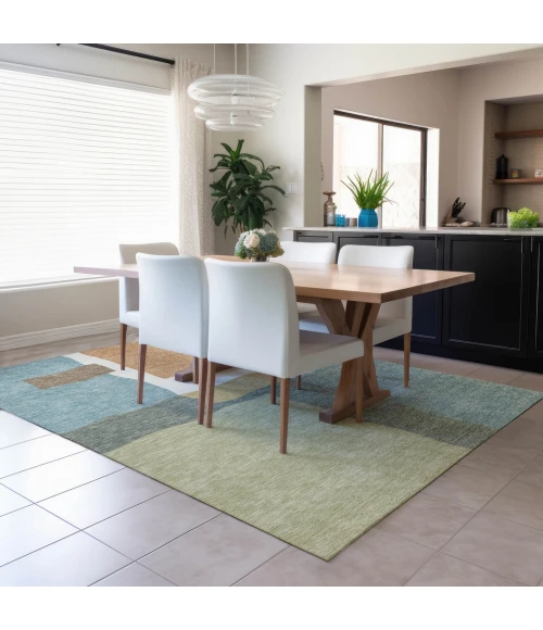 Addison Rugs Chantille Blue ACN2400 8ft. x 10ft. Rect. Rug