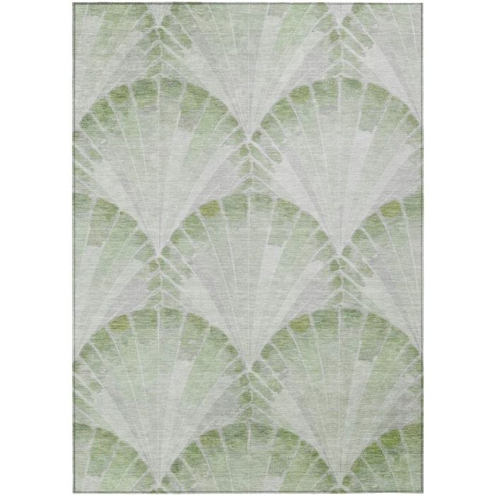 Addison Rugs Chantille Green ACN2401 9ft. x 12ft. Rect. Rug